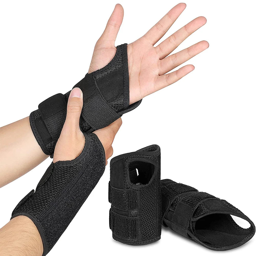 FlexRelief Adjustable Wrist Support Brace for Carpal Tunnel