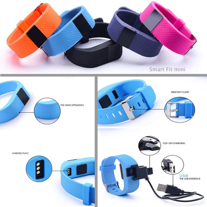 PulsePro™ Mini - Smart Fitness Tracker with Free Band