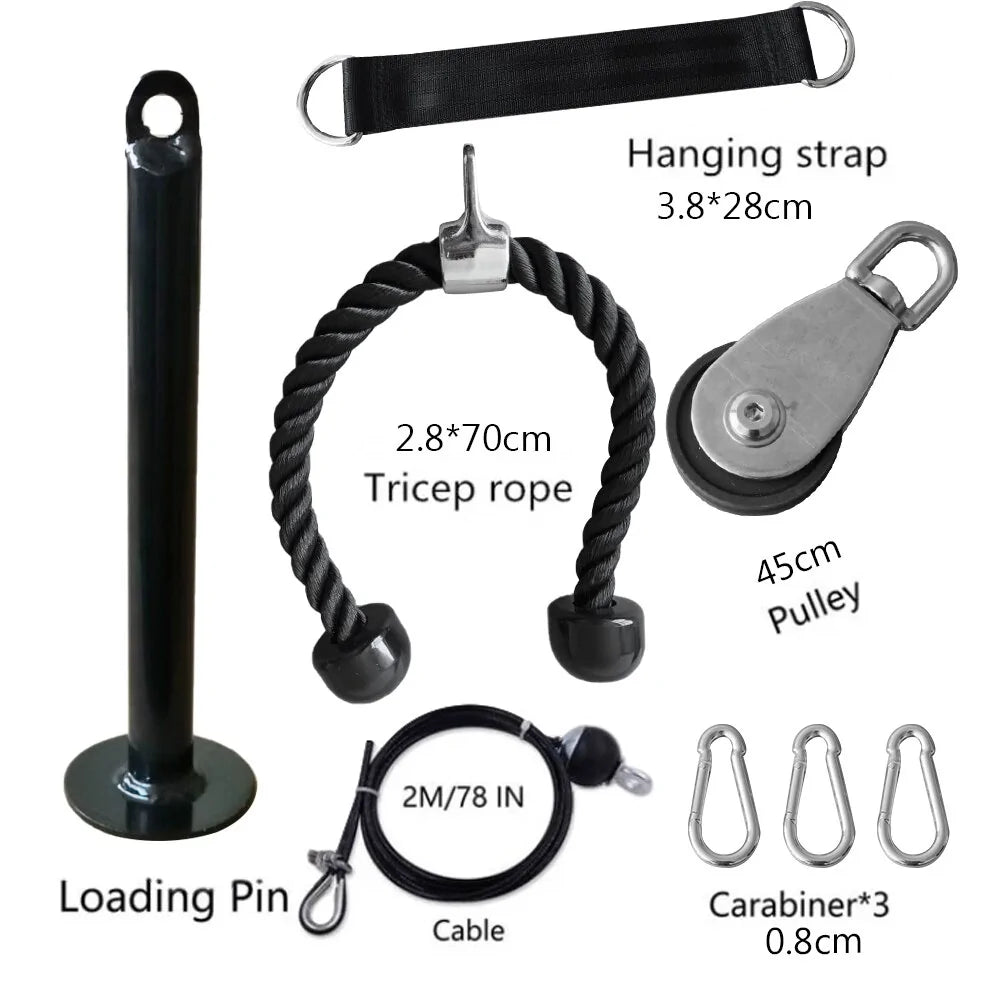 The PowerLift™ DIY Fitness Pulley Cable System