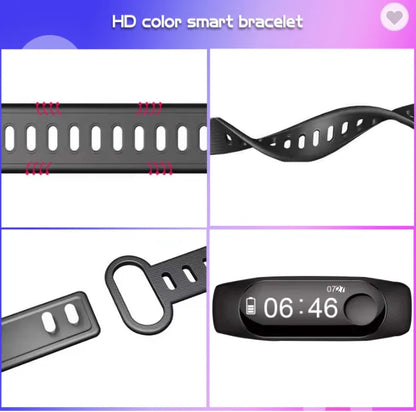 M3Plus Color Screen Smart Bracelet Fitness Tracker