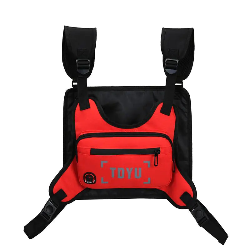 Reflective Fitness Chest Bag – Safety Meets Functionality