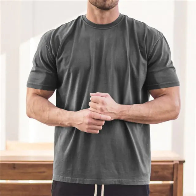 Men’s Gym Workout Fitness Cotton Apparel