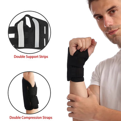 FlexRelief Adjustable Wrist Support Brace for Carpal Tunnel