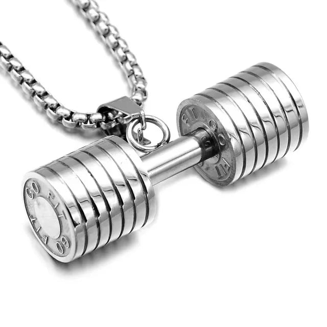 Strength & Style Fitness Pendant Necklace