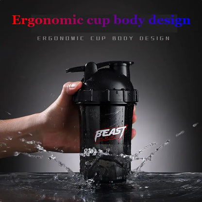 New Fitness Protein Shaker Water Bottle