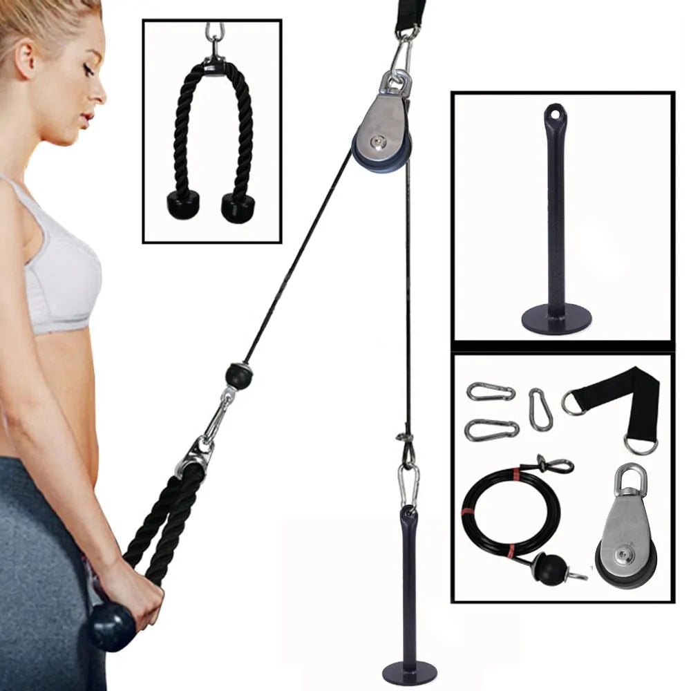 The PowerLift™ DIY Fitness Pulley Cable System