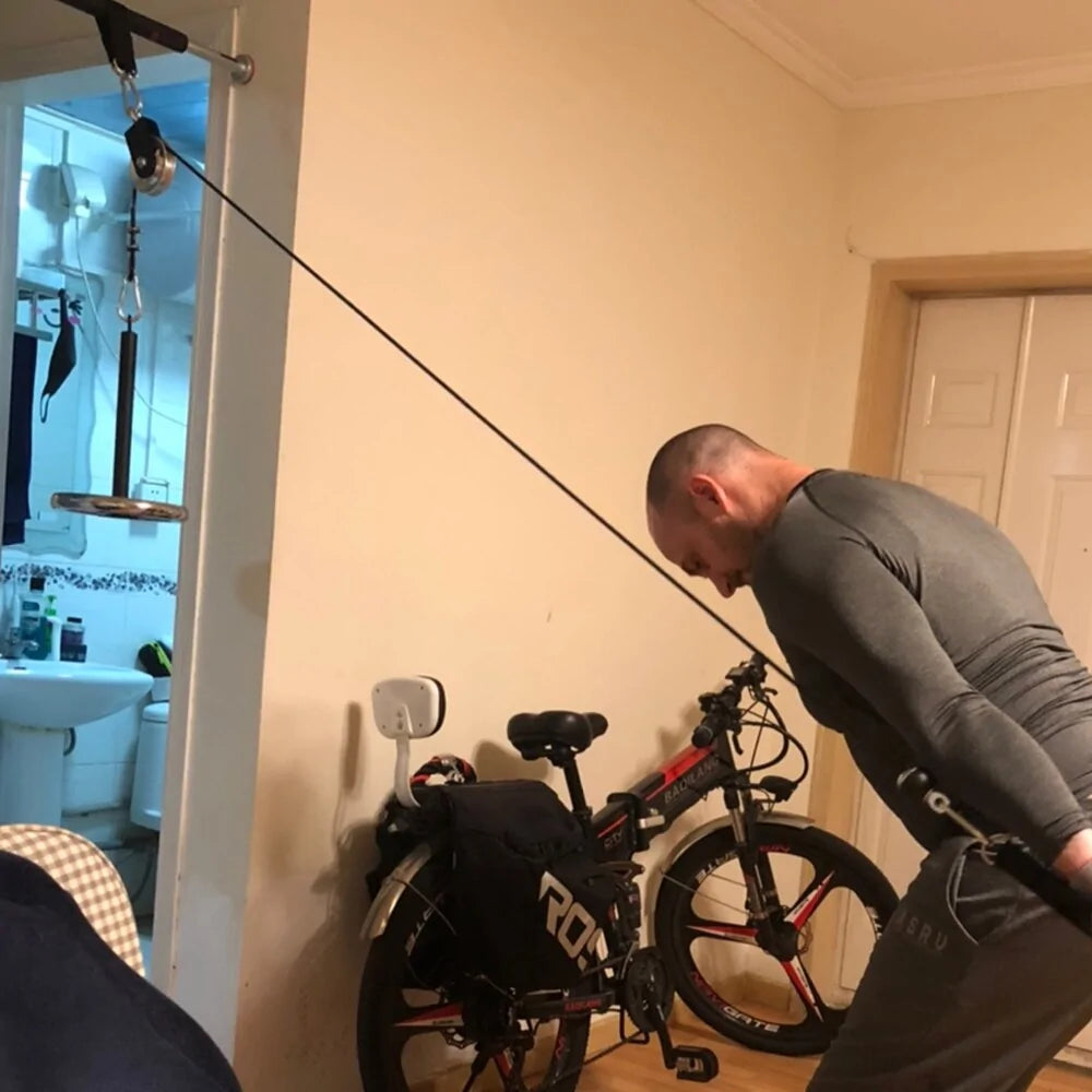 The PowerLift™ DIY Fitness Pulley Cable System