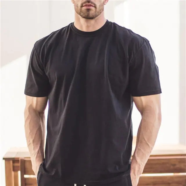 Men’s Gym Workout Fitness Cotton Apparel