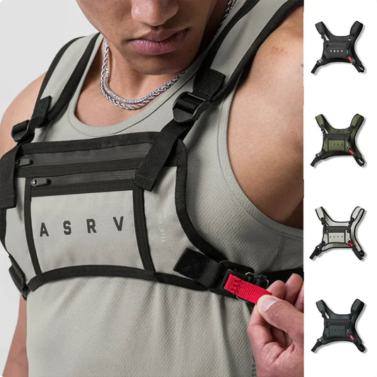 Men's Tactical Chest Rig & Waist Bag – Streetwear & Fitness Gear