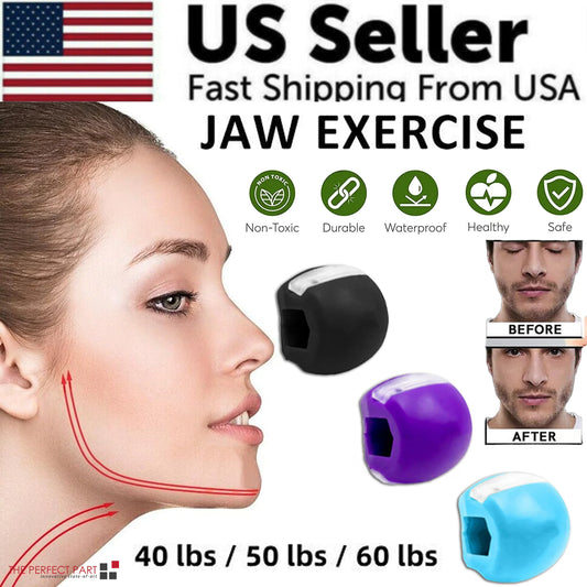 JawFlex™ - 3-Piece Jawline & Face Toning Exerciser